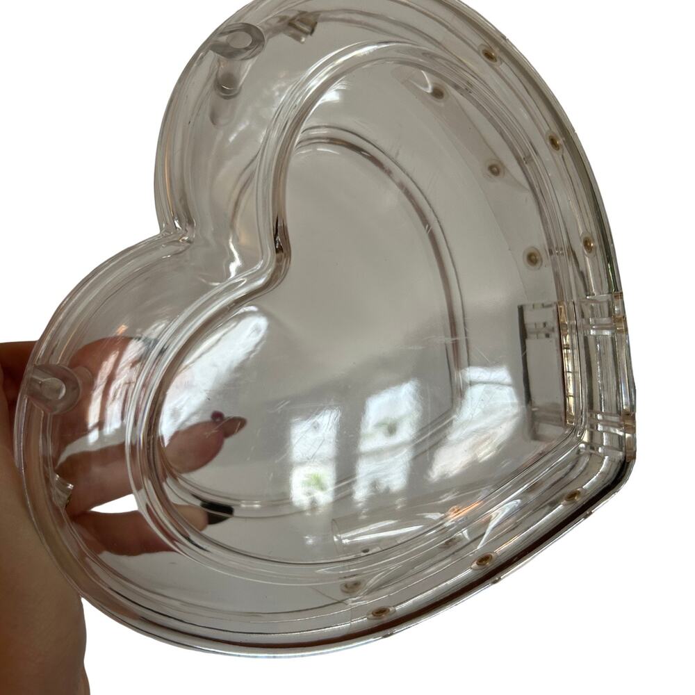 Clear Heart‑Shaped Handbag - Picture 4 of 4